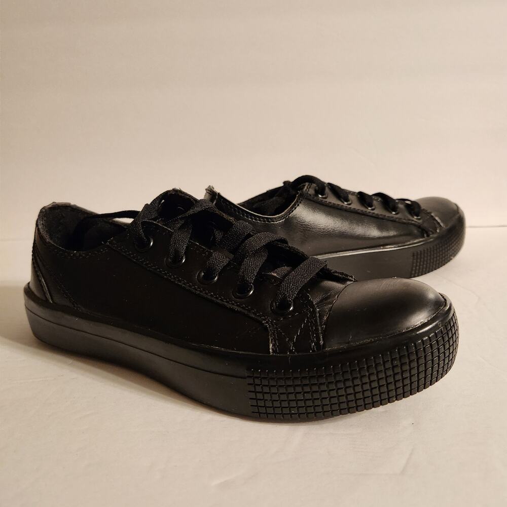 TREDSAFE Sneaker Unisex Mens 5/Womens 7 Black Lace Up Slip Resistant MNTS0341051